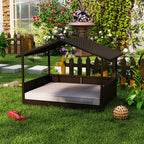 Dog Canopy: Elevated Lounger