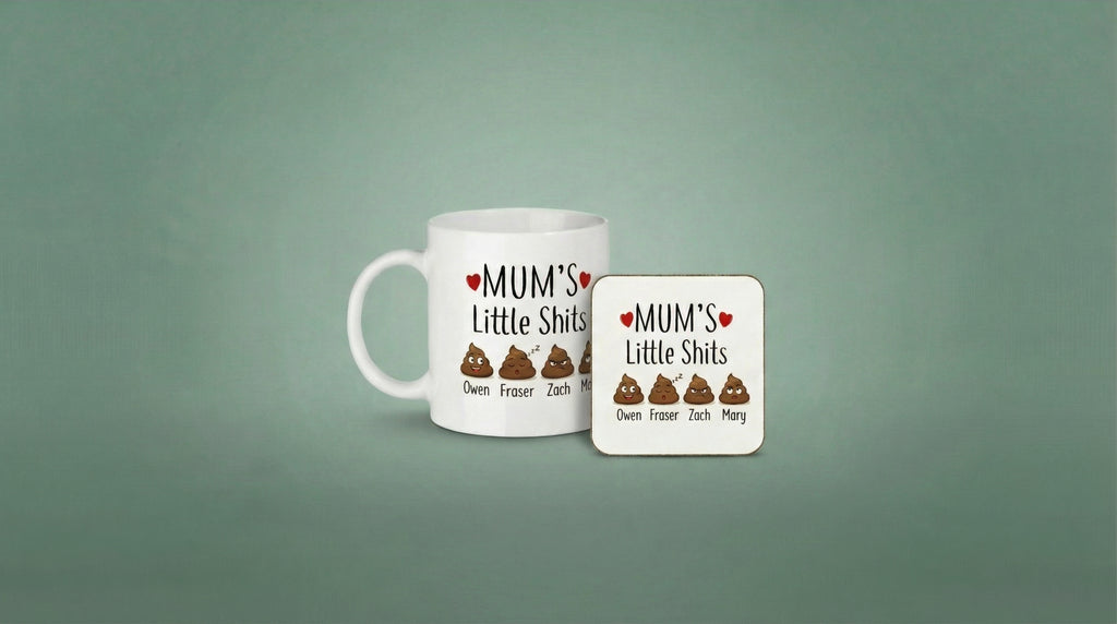 Mothers' Day Mug & Coaster Set ❤️ (Customised)