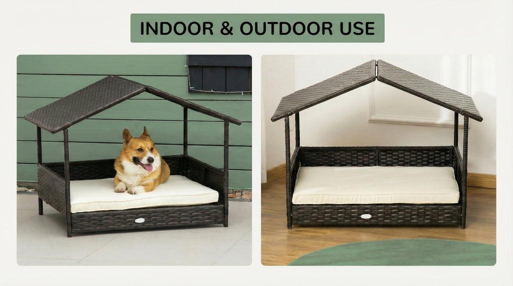 Dog Canopy: Elevated Lounger