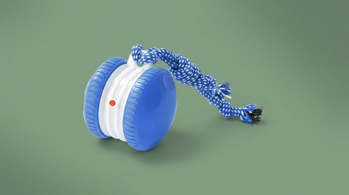 Self-Roll Dog Toy: Interactive Rechargeable Ball
