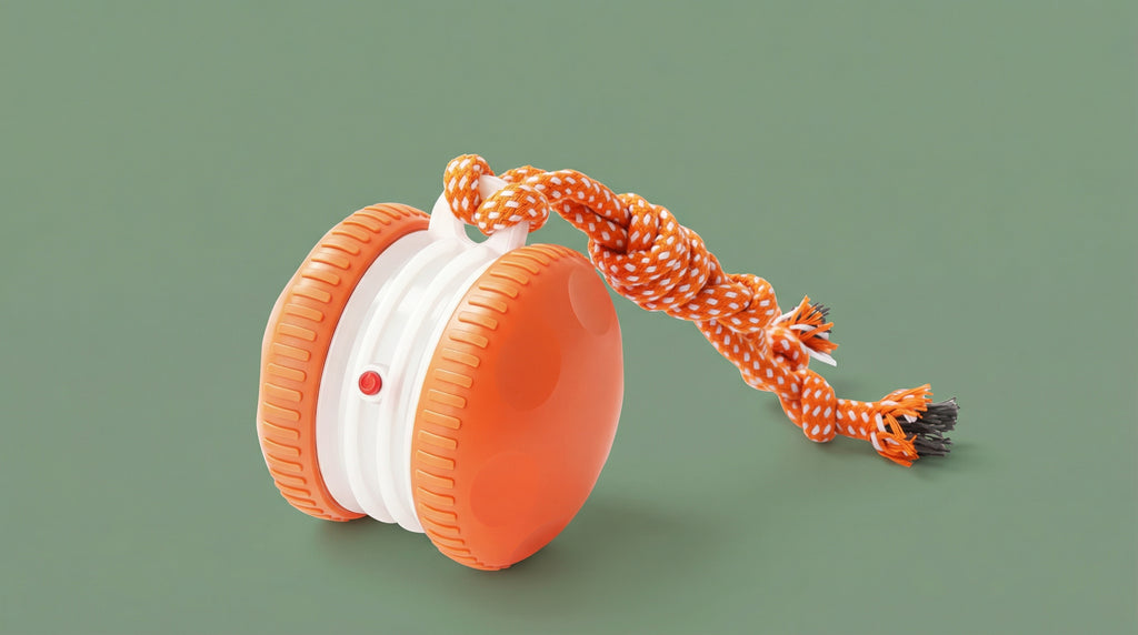 Self-Roll Dog Toy: Interactive Rechargeable Ball