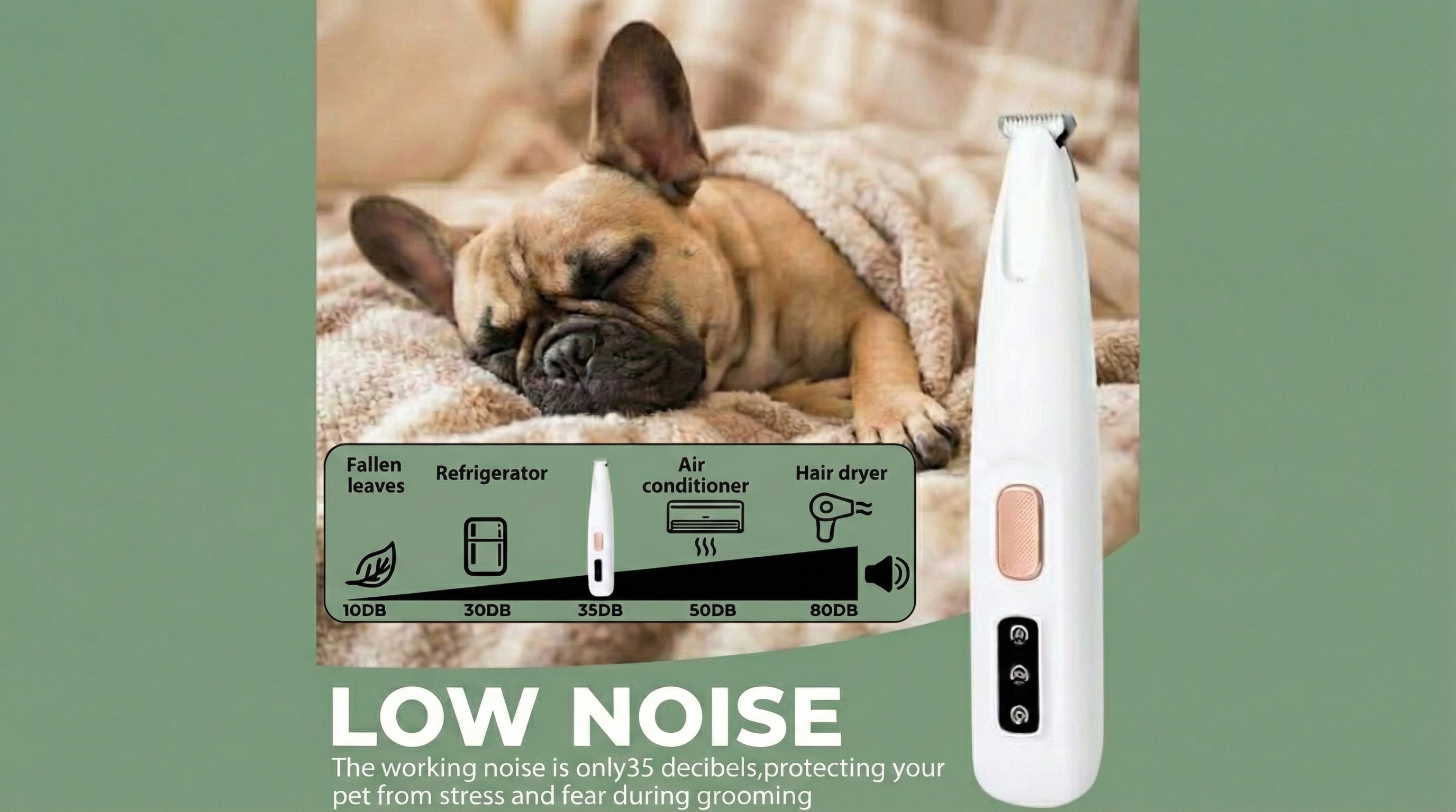 Ultra-Quiet Dog Trimmer