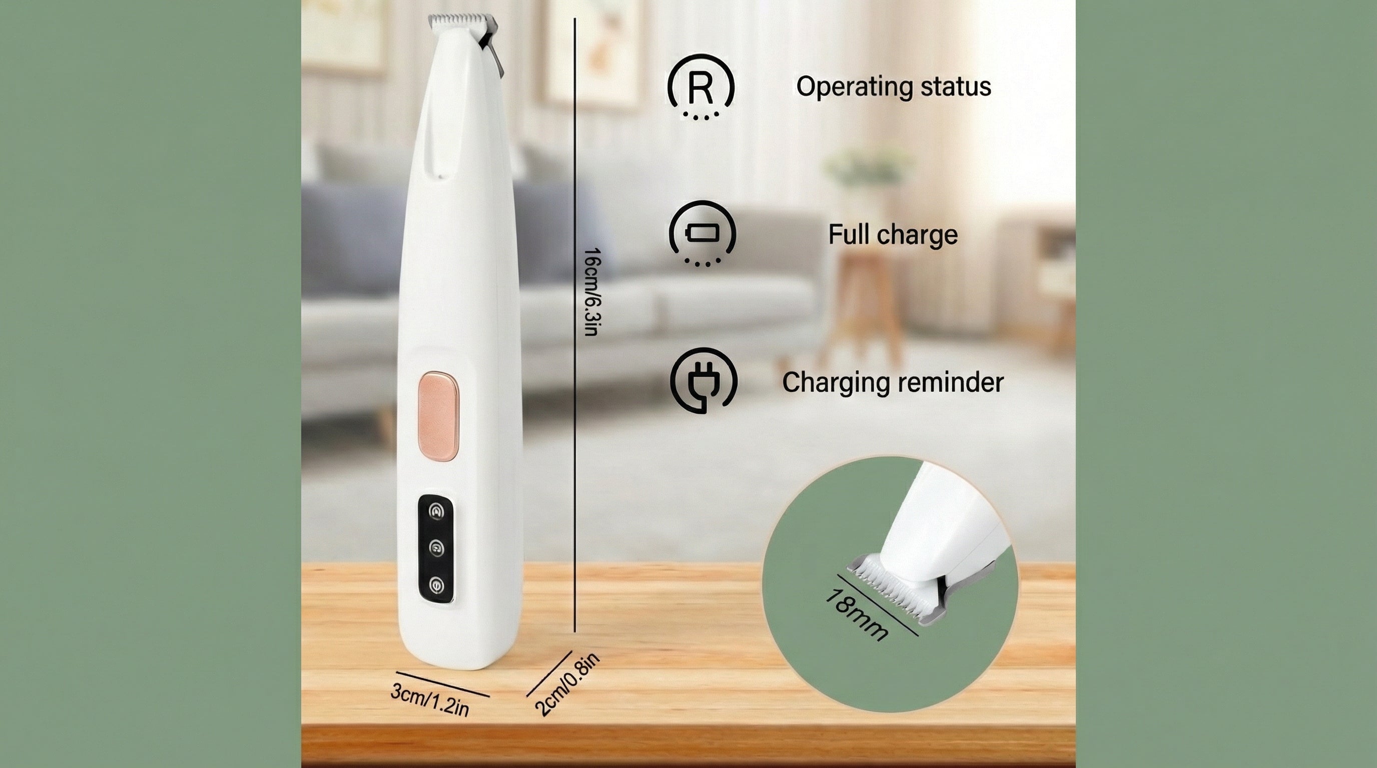 Ultra-Quiet Dog Trimmer