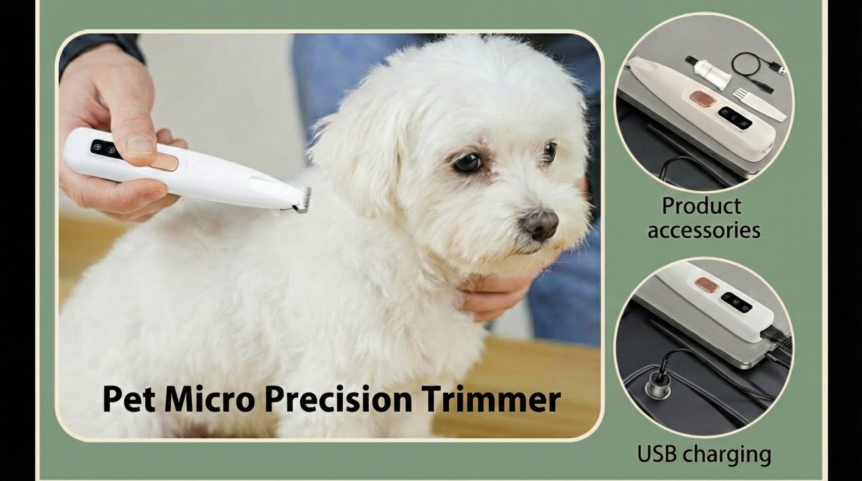 Ultra-Quiet Dog Trimmer